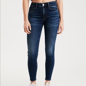 AE high waisted jegging crop Size 18 Regular NWT